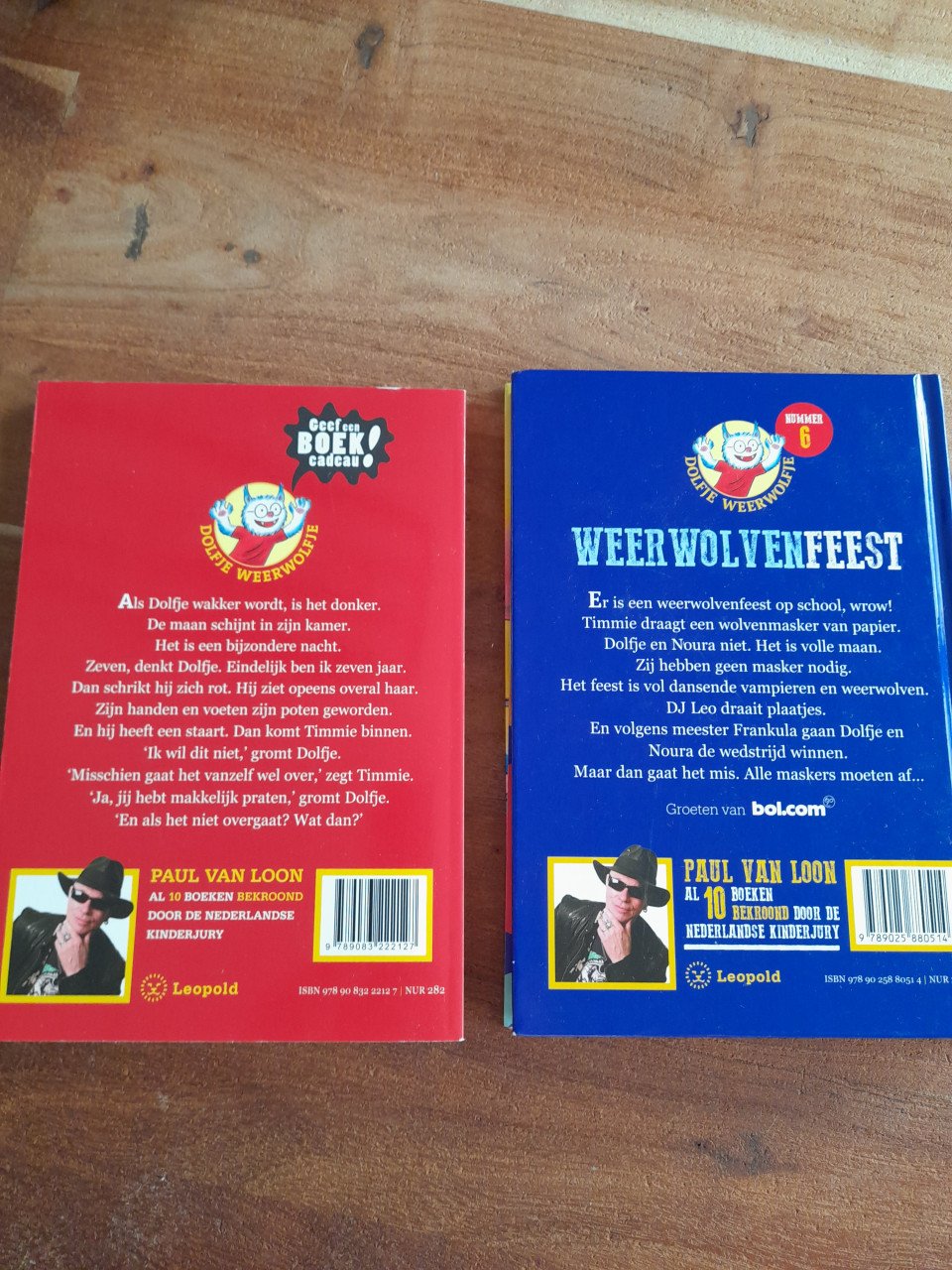 Kinderboek Dolfje Weerwolfje (2 stuks)