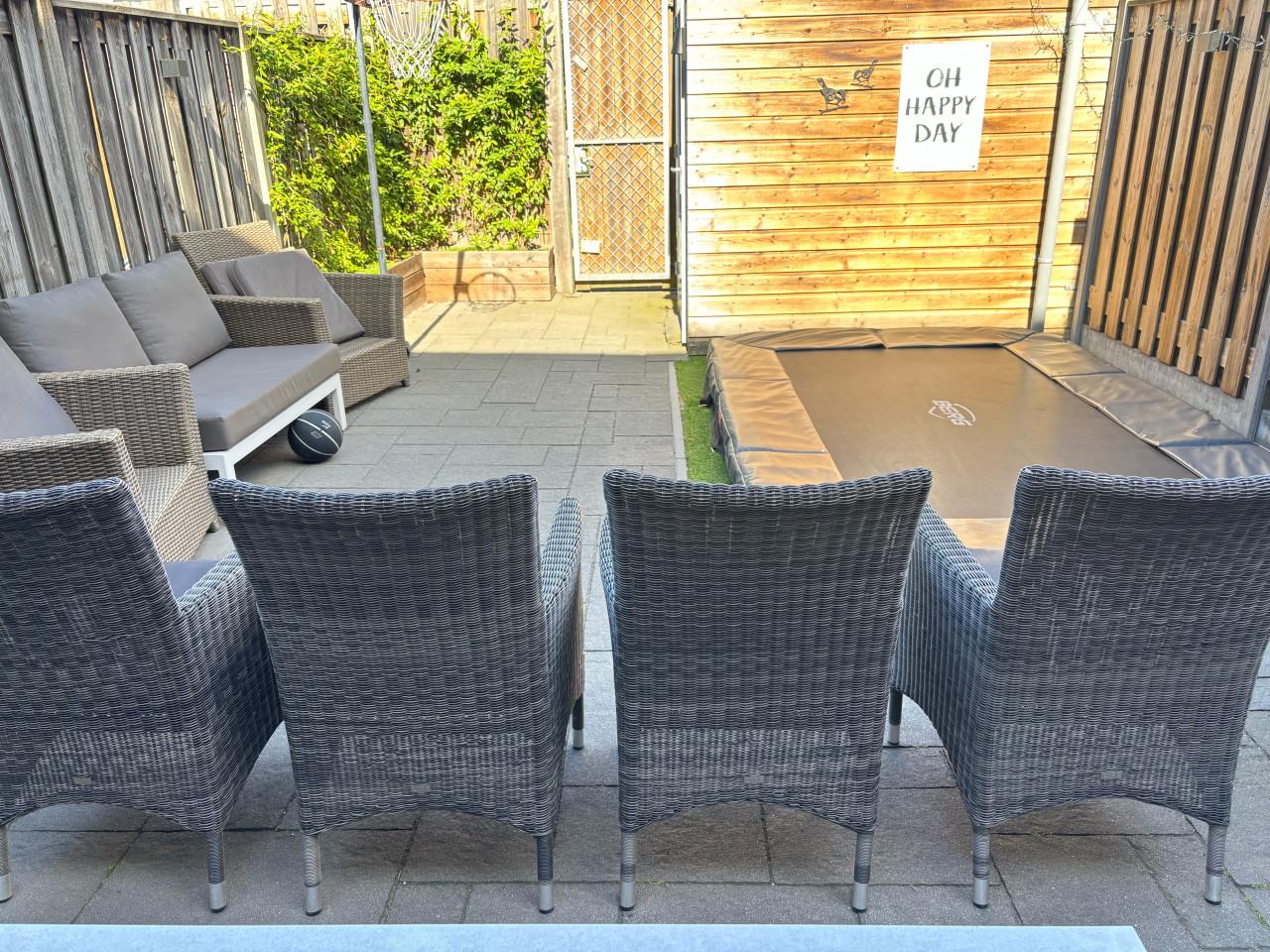 Life tuinstoelen wicker met all-weather kussens