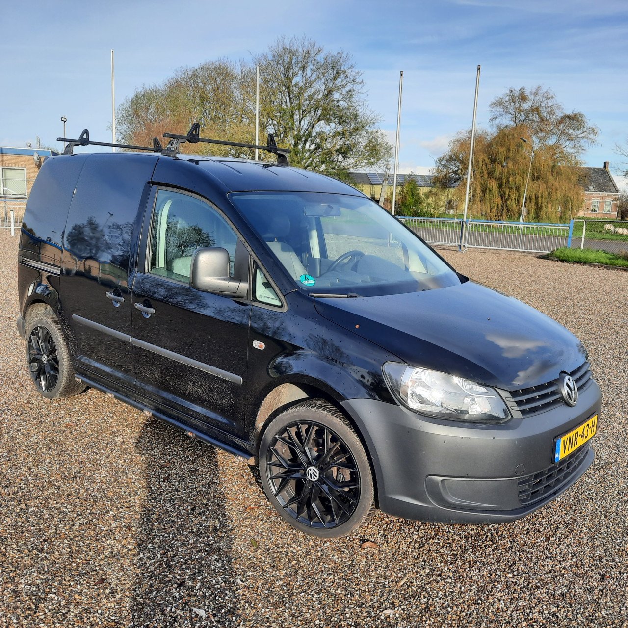 Vw caddy hulpveren set en dakdragers