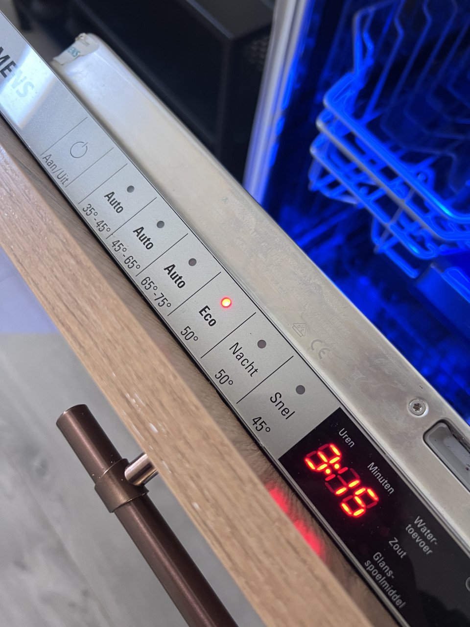 Nette Siemens Inbouw Zeolith vaatwasser
