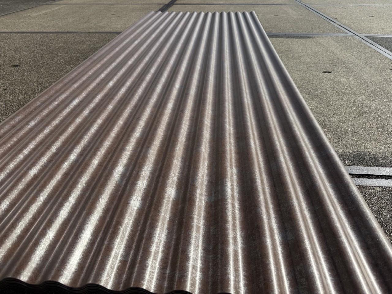 Nieuw golfplaten Corten-Look!