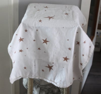 Theedoek met sterren print