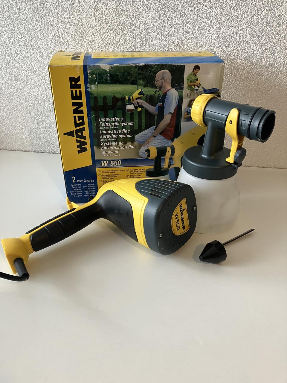 Innovatief Fijnspuitpistool van Wagner type W 550