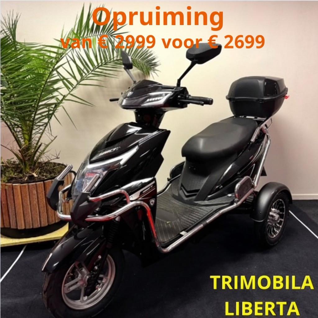 Opruiming van Trimobila Liberta Black van € 2999,- voor € 2699