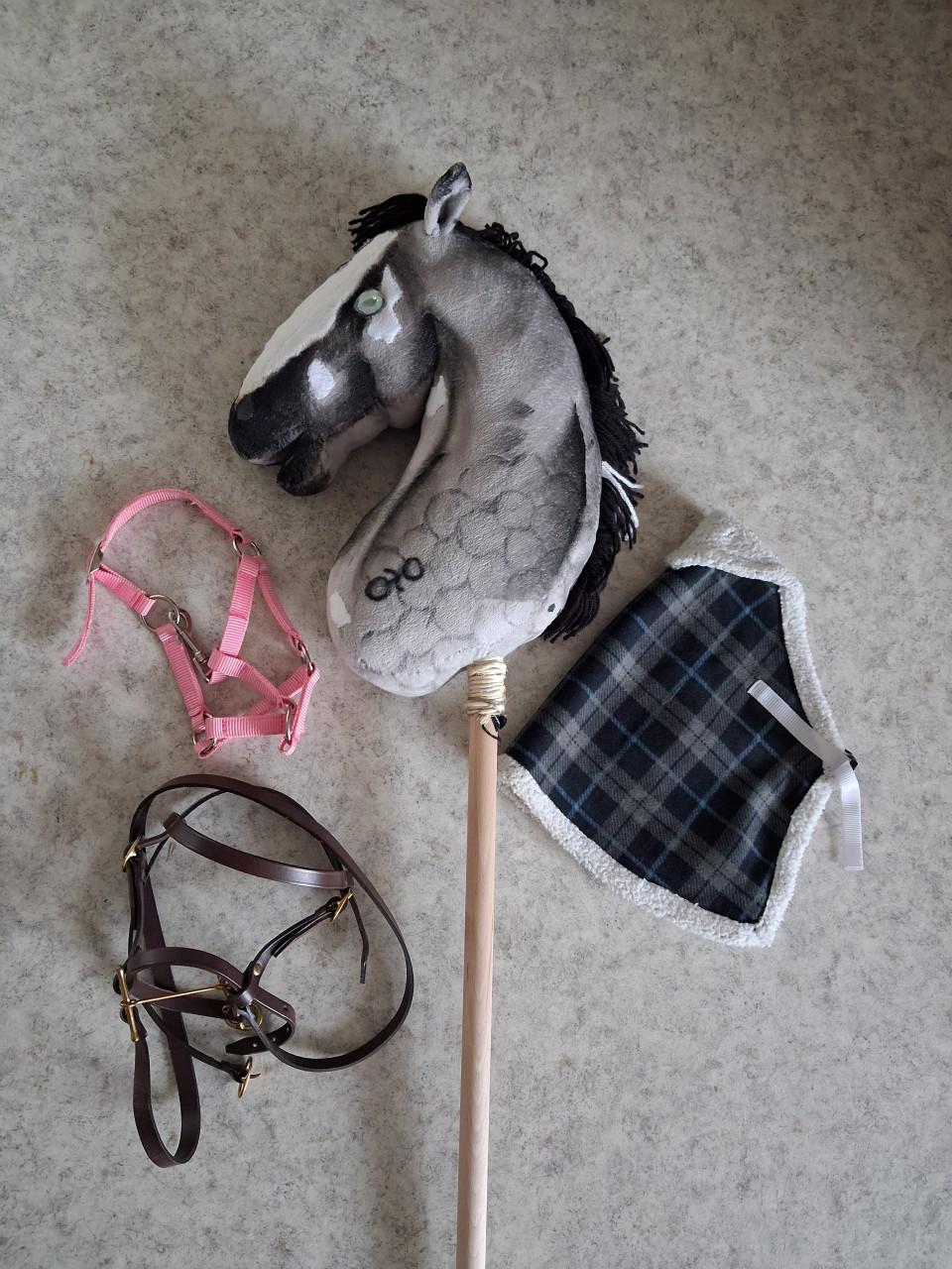 Hobby horse met spullen