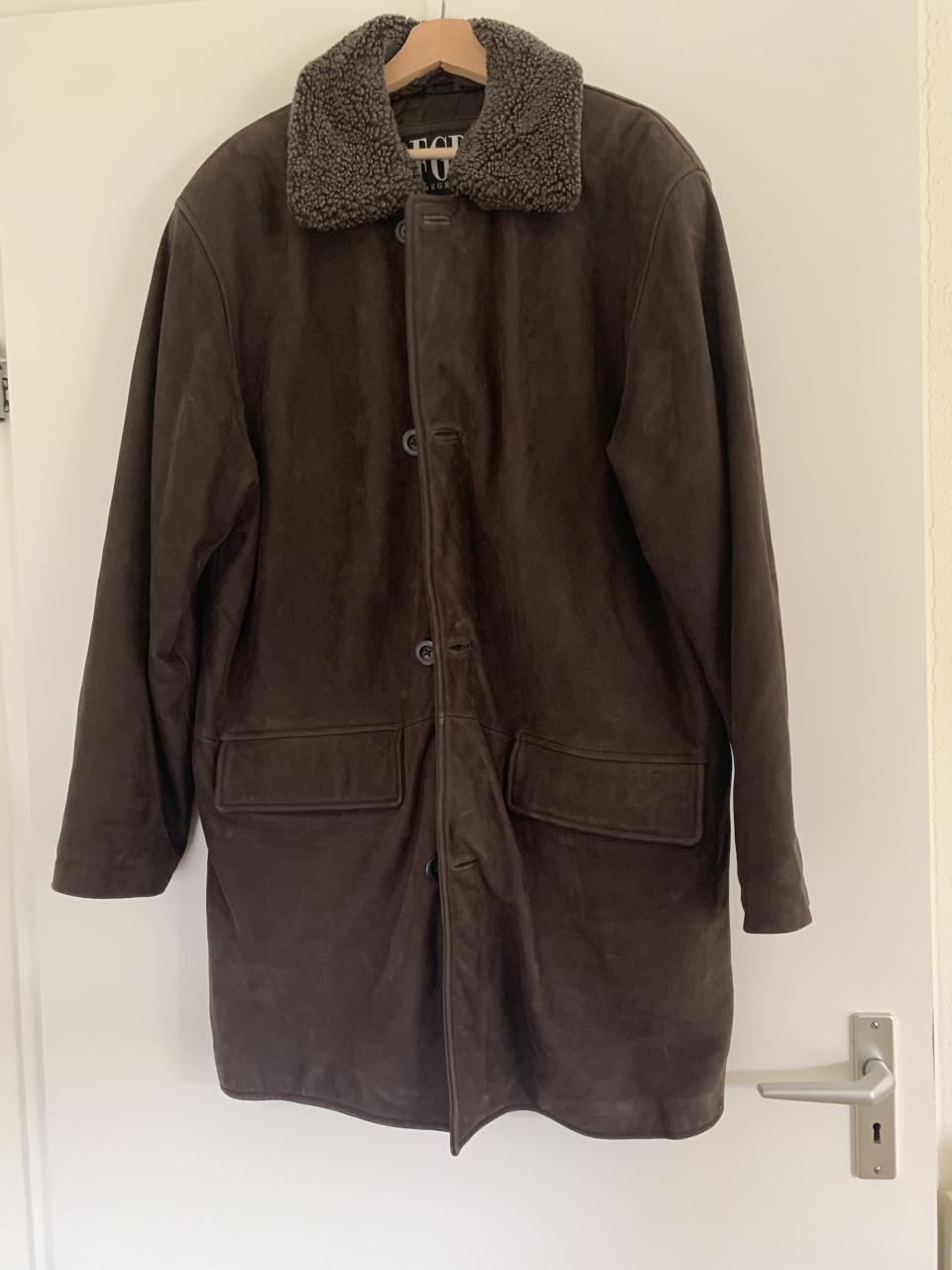 Lederen jas maat m