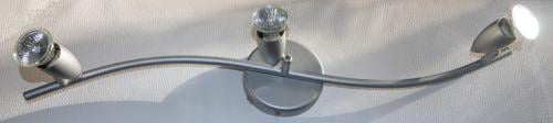 IKEA moderne vintage plafondlamp met 3 spots incl. lampjes