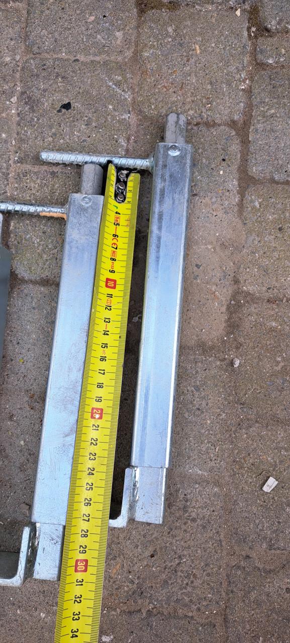 Gevelklemmen 7 st 27-43cm