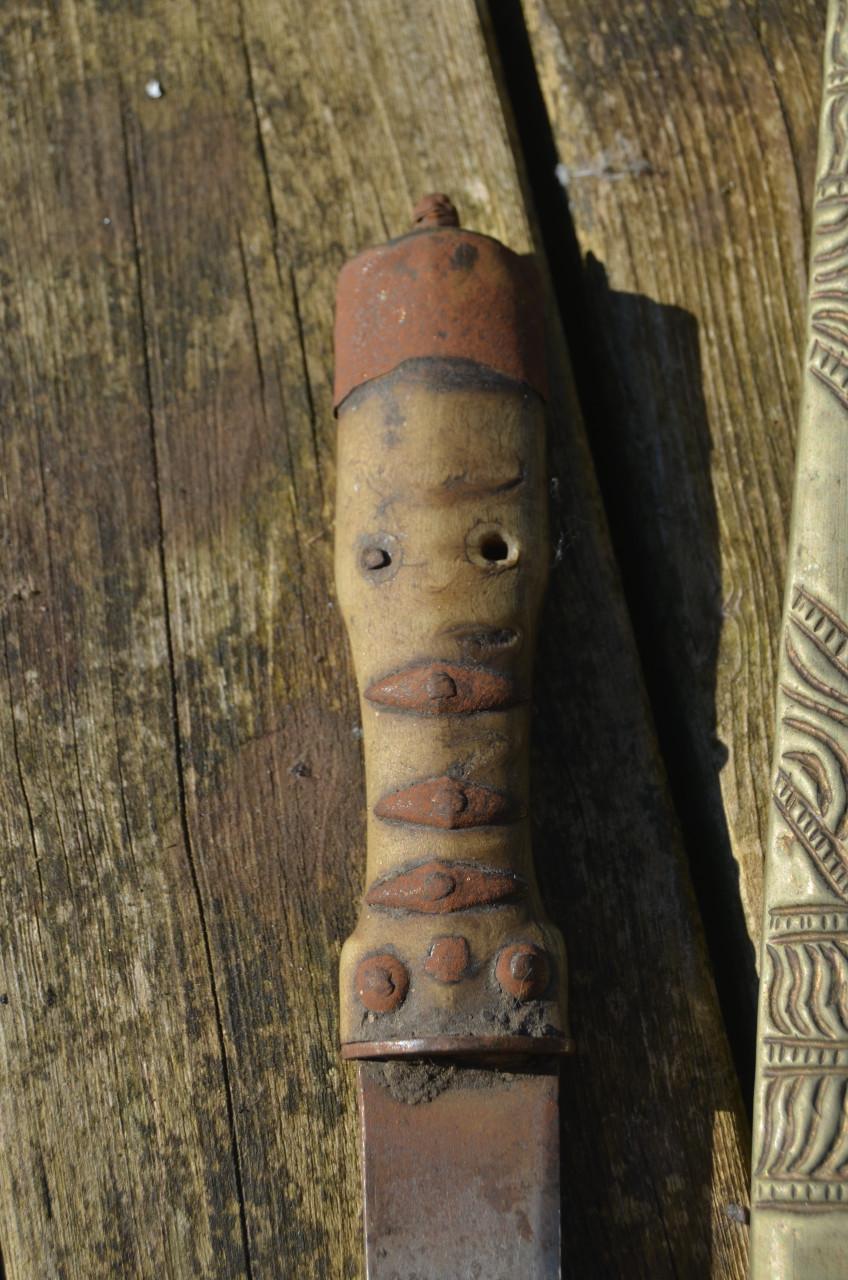 Oud mes / dolk matige staat