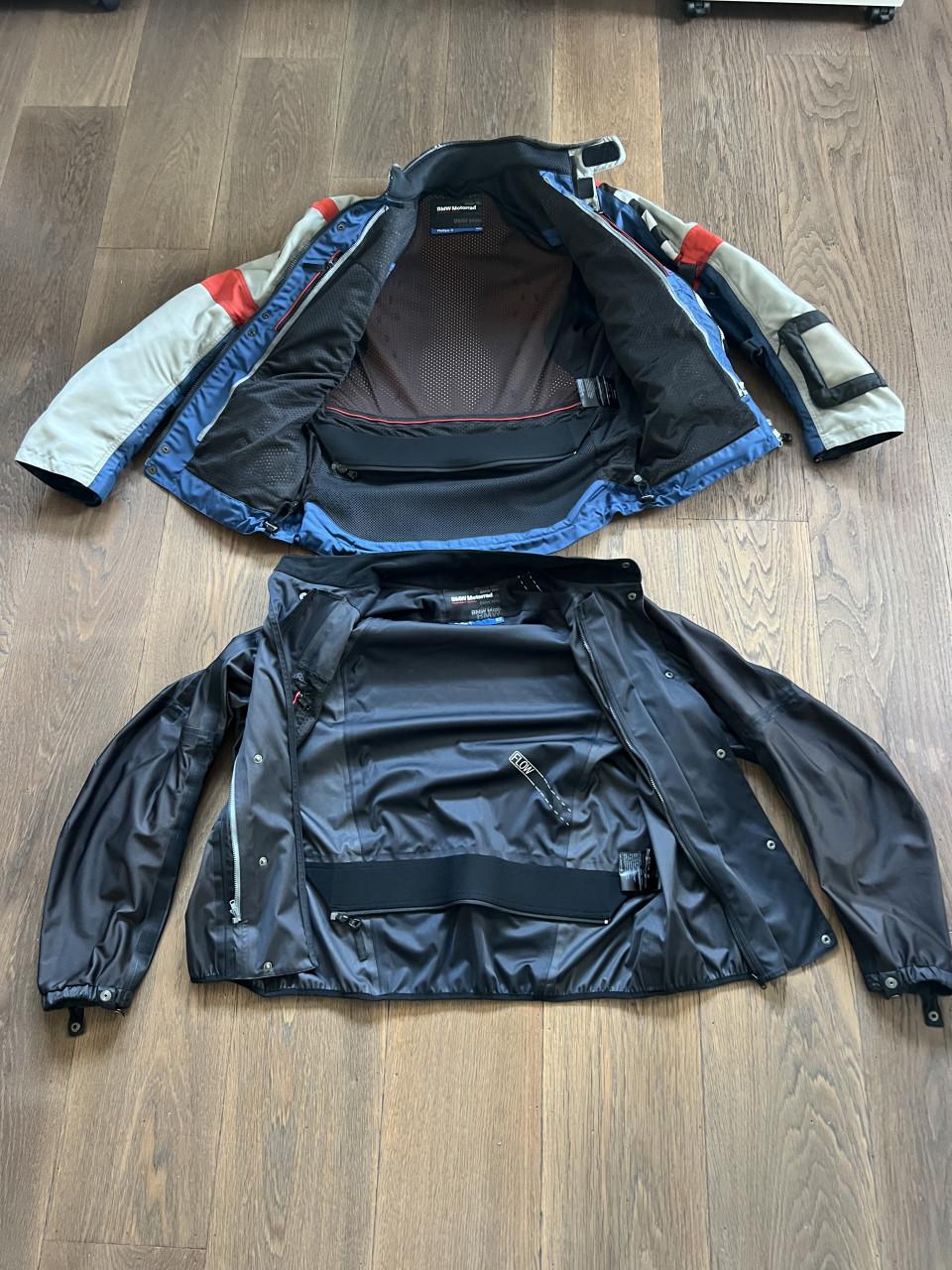 Motorpak BMW GS Rallye 3, maat 52 (Large), blauw/grijs, in goede staat