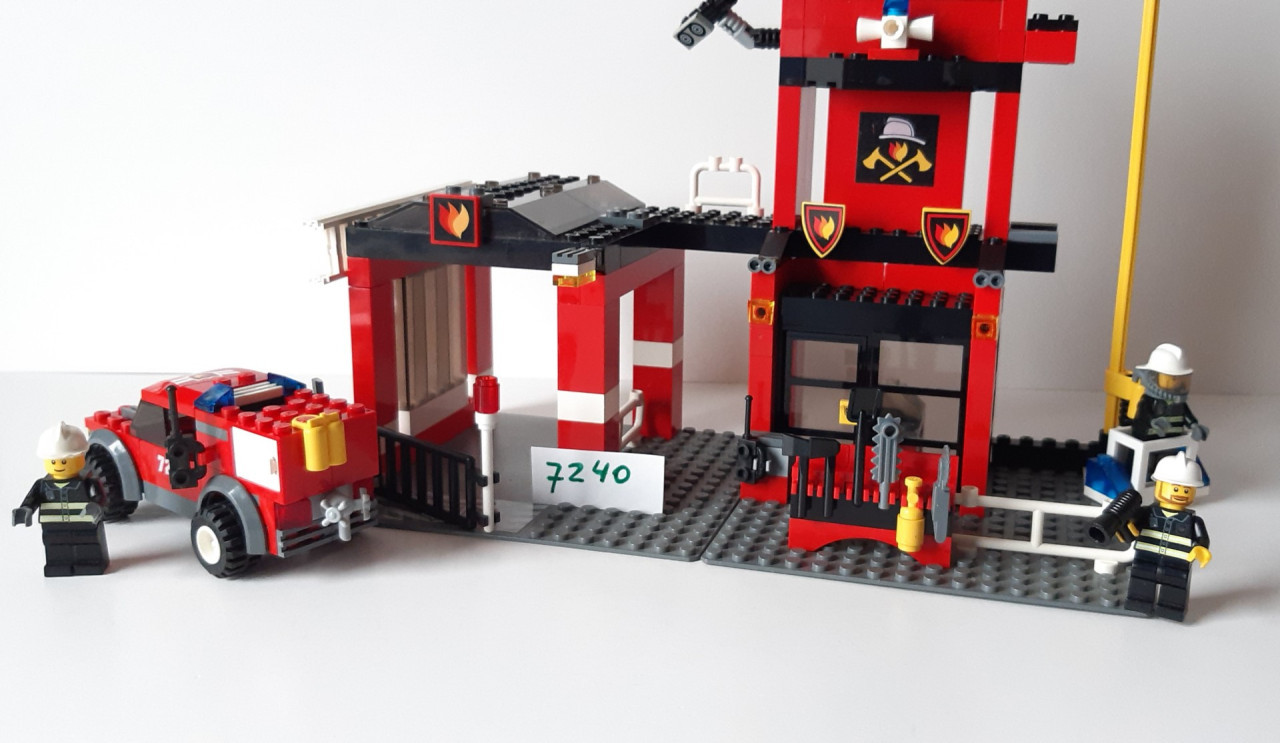 Lego City 7240 brandweerkazerne
