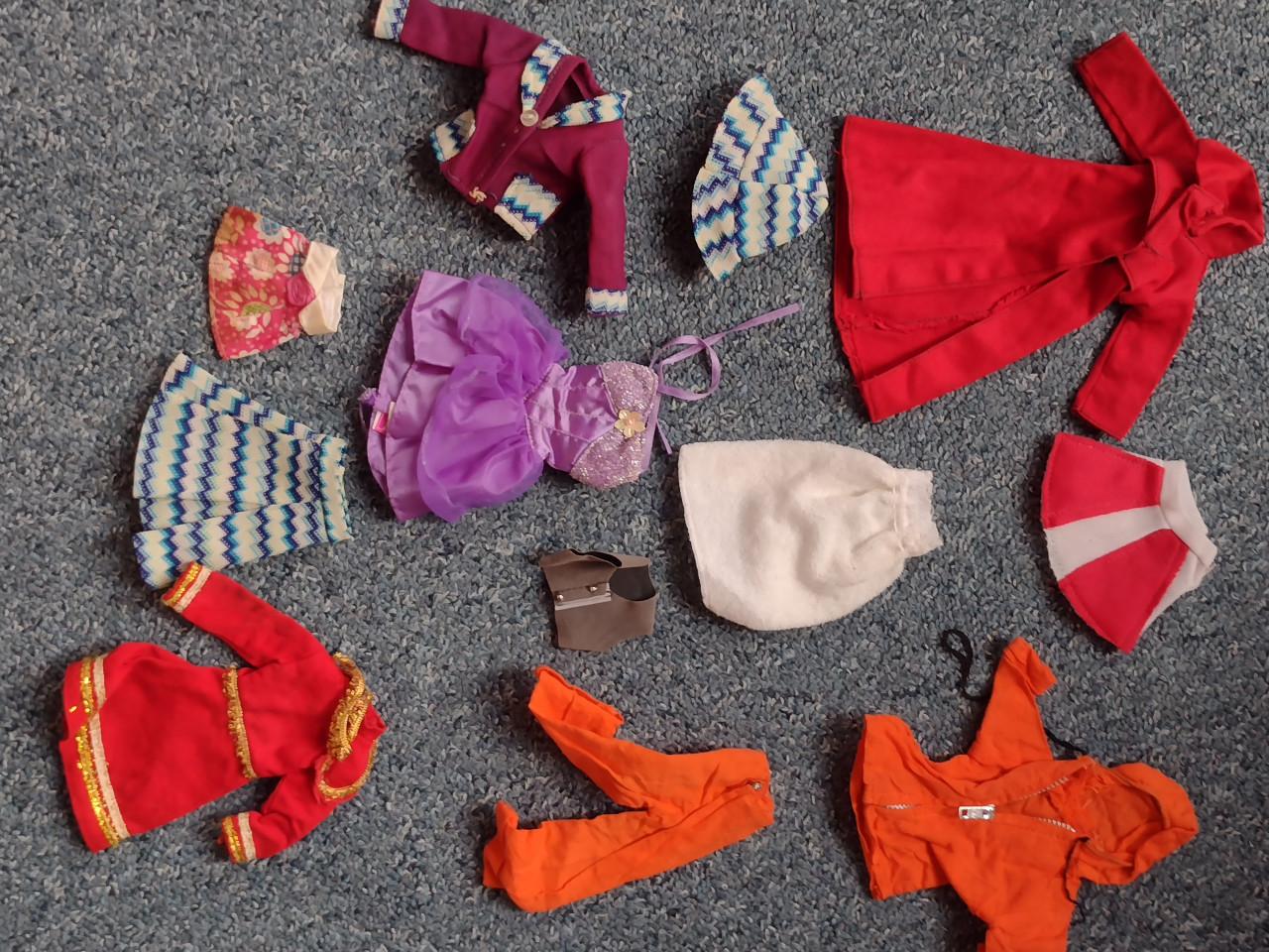 Barbie kleding retro