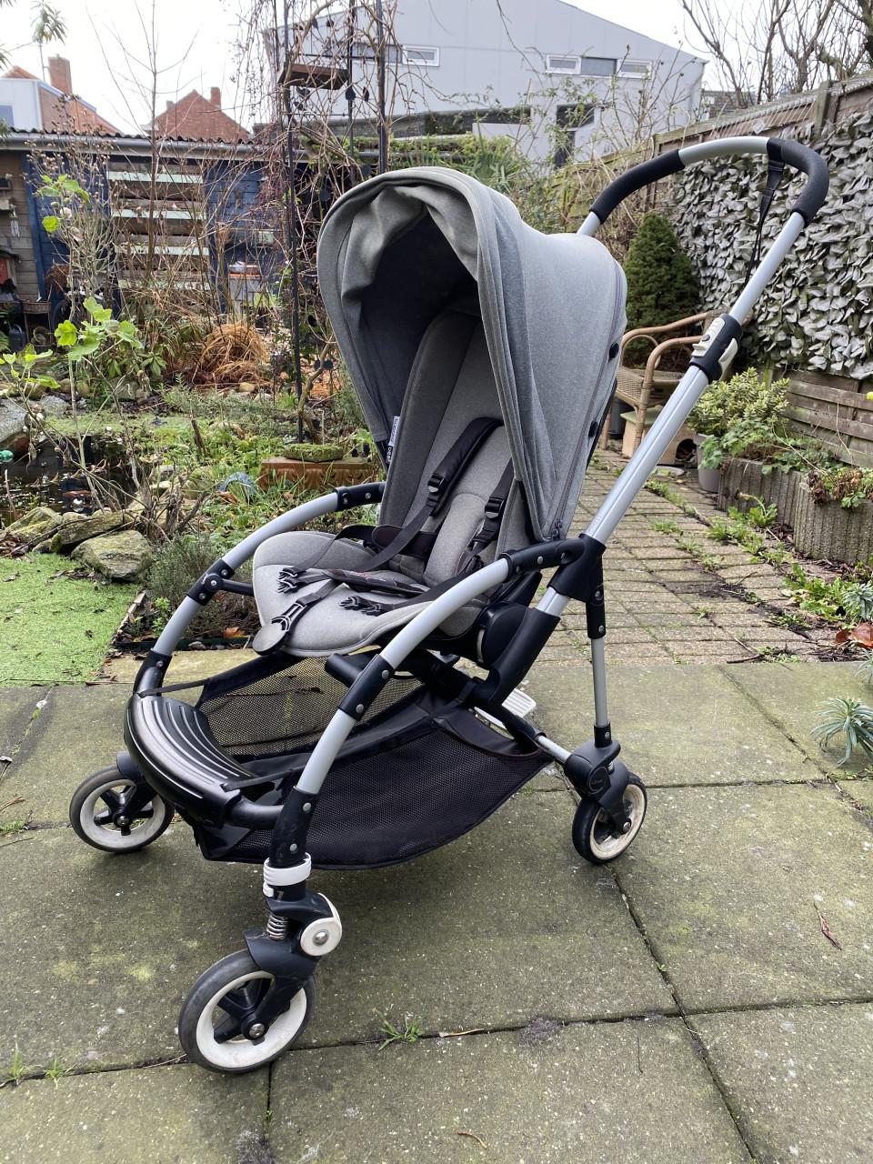 Bugaboo Bee 3 kinderwagen – compleet – grijs