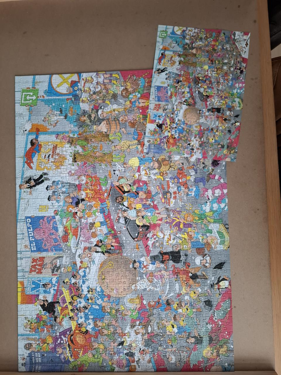 Jan van Haasteren puzzel  2 x 1000 stukjes