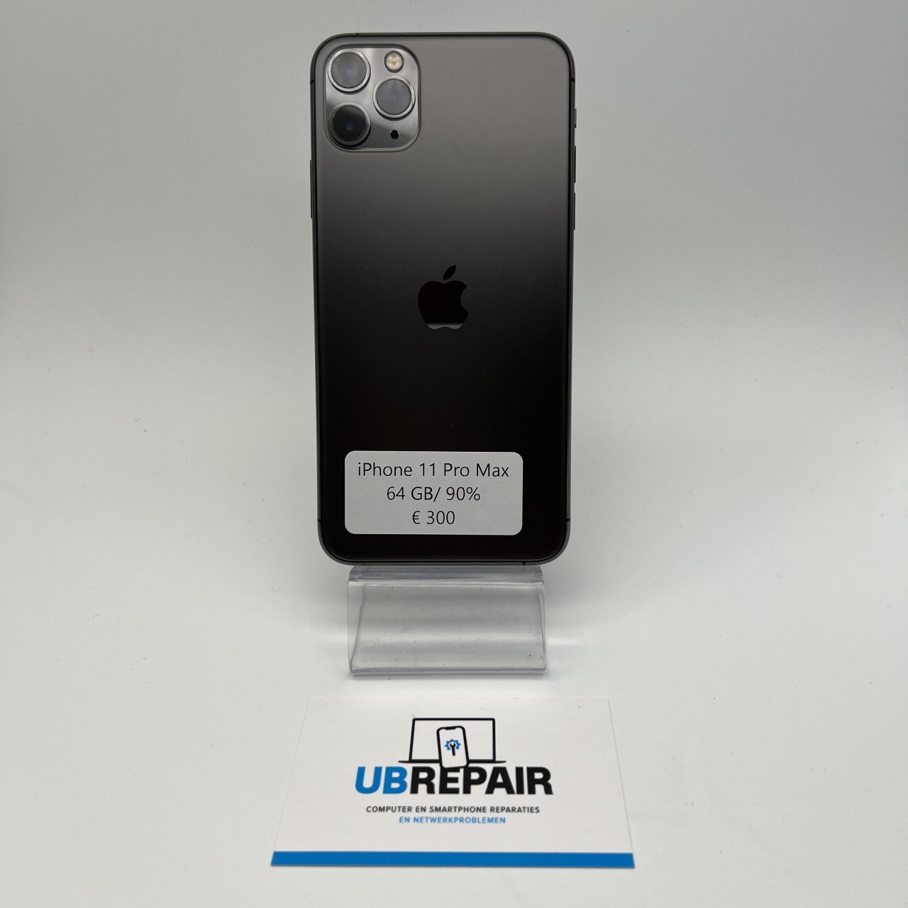 Apple iPhone 11 Pro Max Zwart 64GB