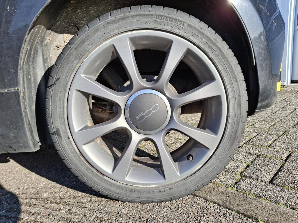 Fiat 500 1.2 nl | s uitvoering | 16'' lmv | halfleren stoelen | airco |