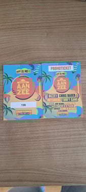 2 tickets festival aan zee.. 31 mei