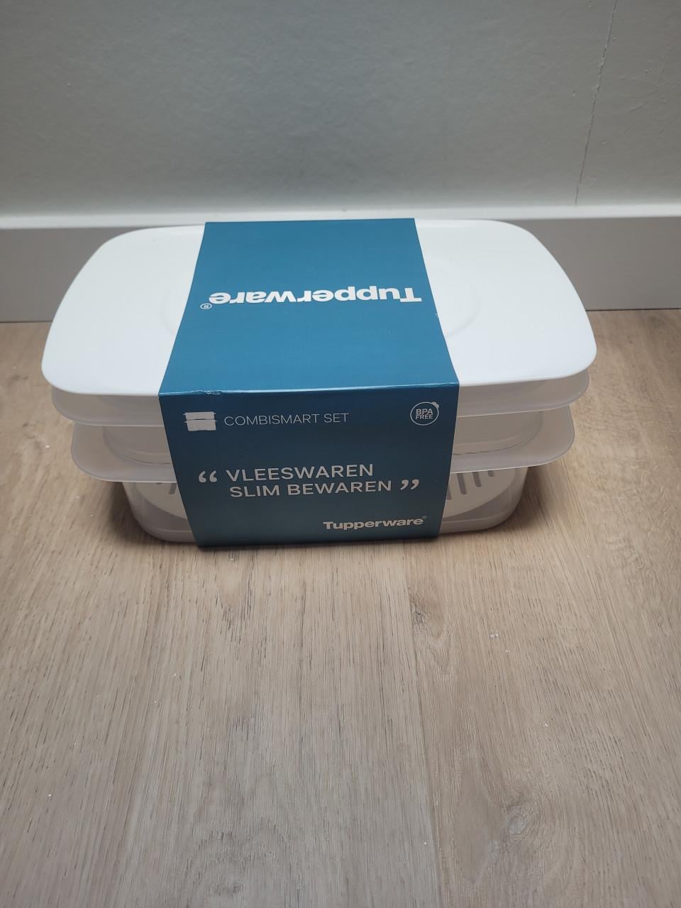 Nieuw tupperware vleeswaren doos