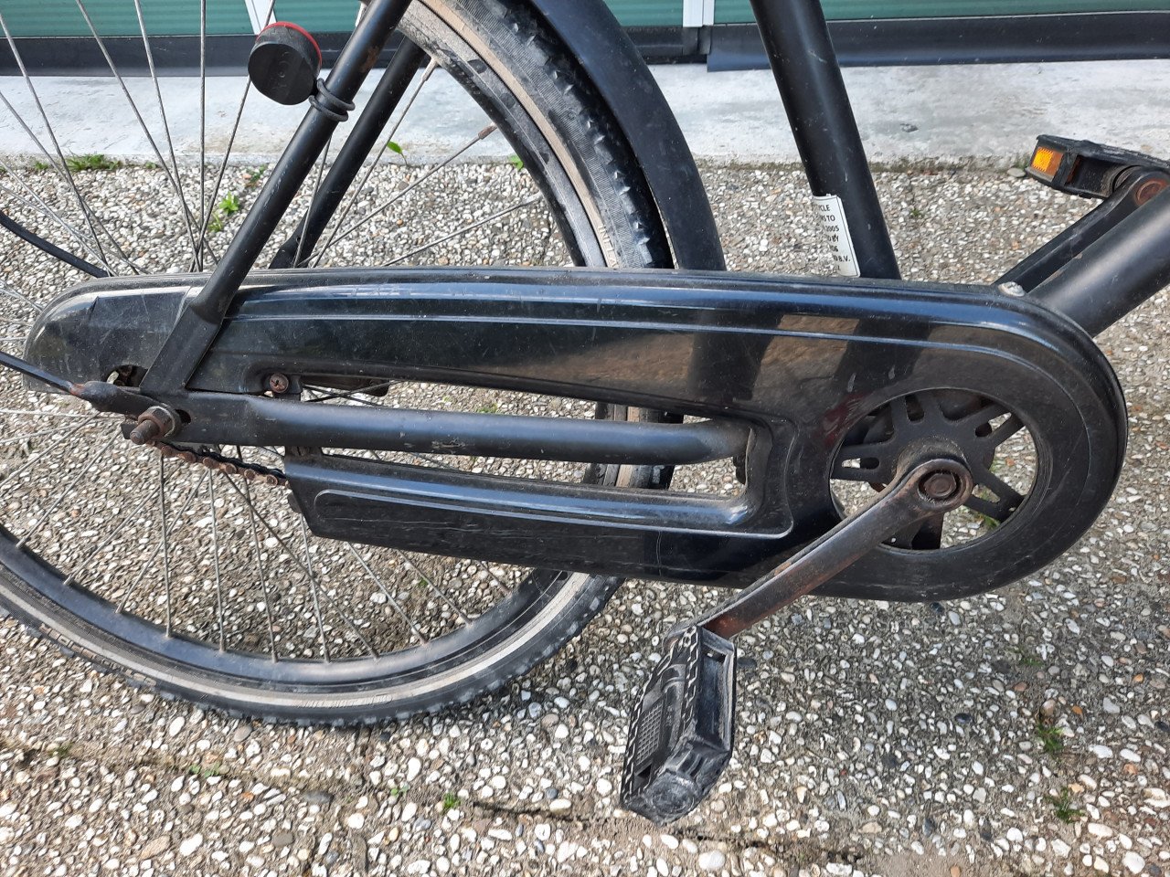 Fiets Cumberland courier zwart