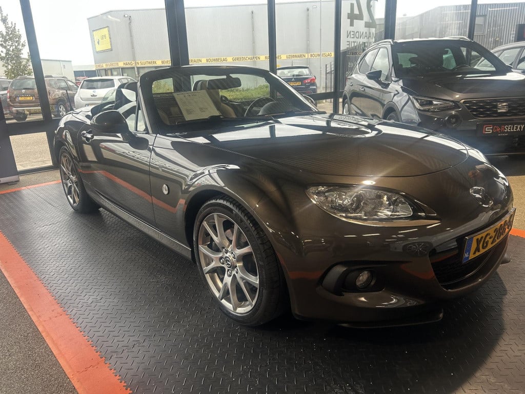 Mazda Mx-5 roadster coupé 1.8 silver edition top staat| mooie auto