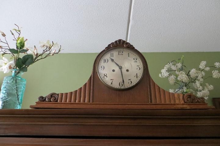Antieke grote pendule