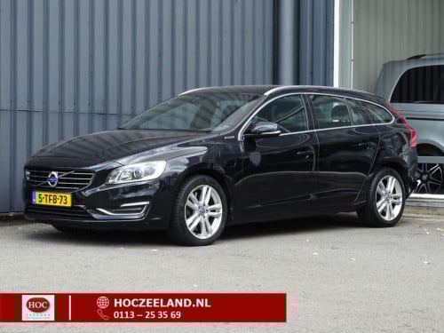 Volvo V60 2.4 d6 awd plug-in hybrid summum bi-xenon actief | leder | memory
