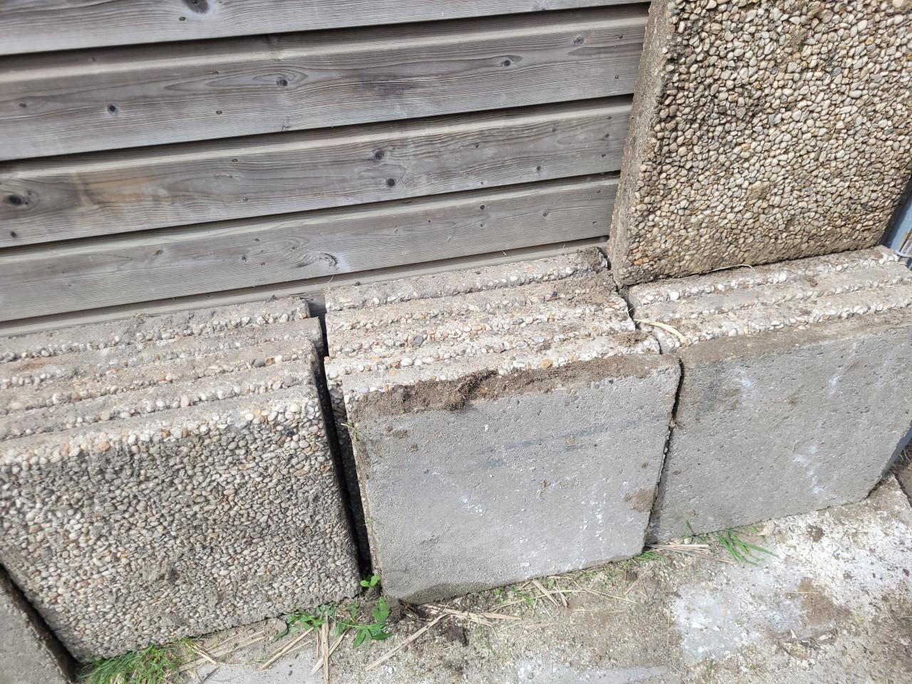 50x50 Betontegels Grindtegels