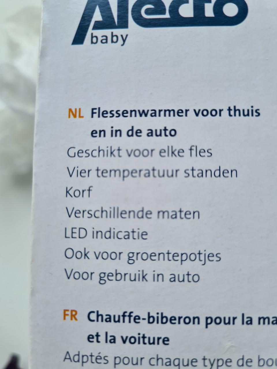 Nieuw in doos !  Alecto BW-80 flessen- en babyvoedingverwarmer.