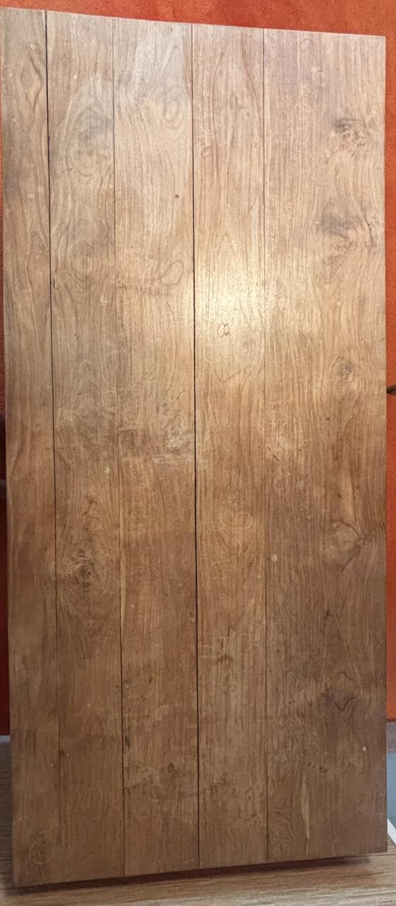 Massief houten eettafel 220x100