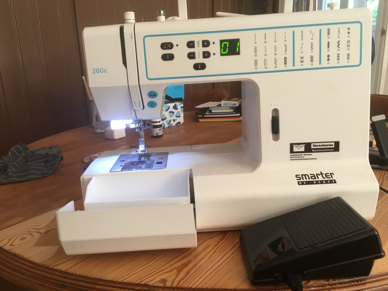 Naaimachine Pfaff Smarter