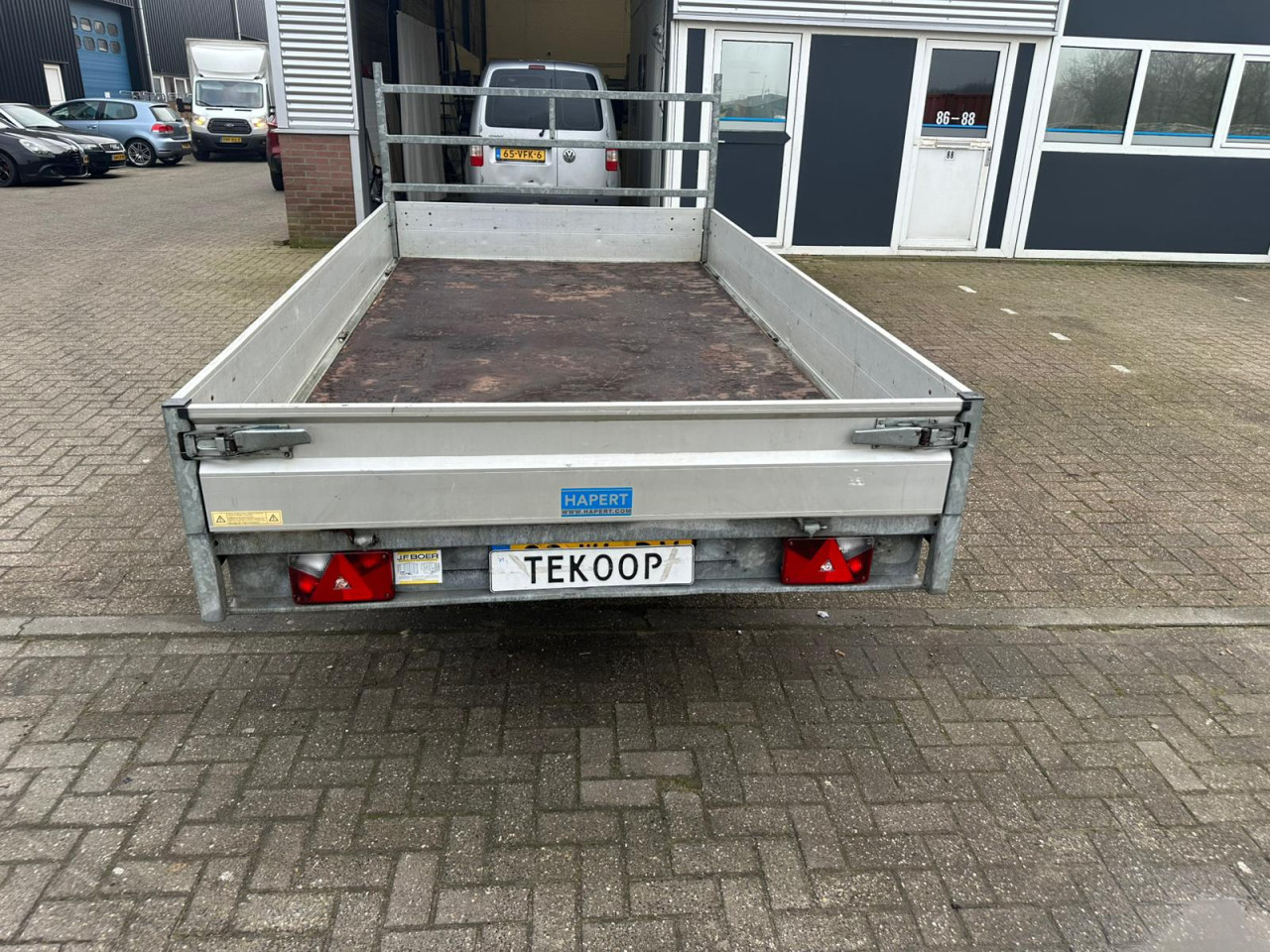 Aanhangwagen/tandemasser