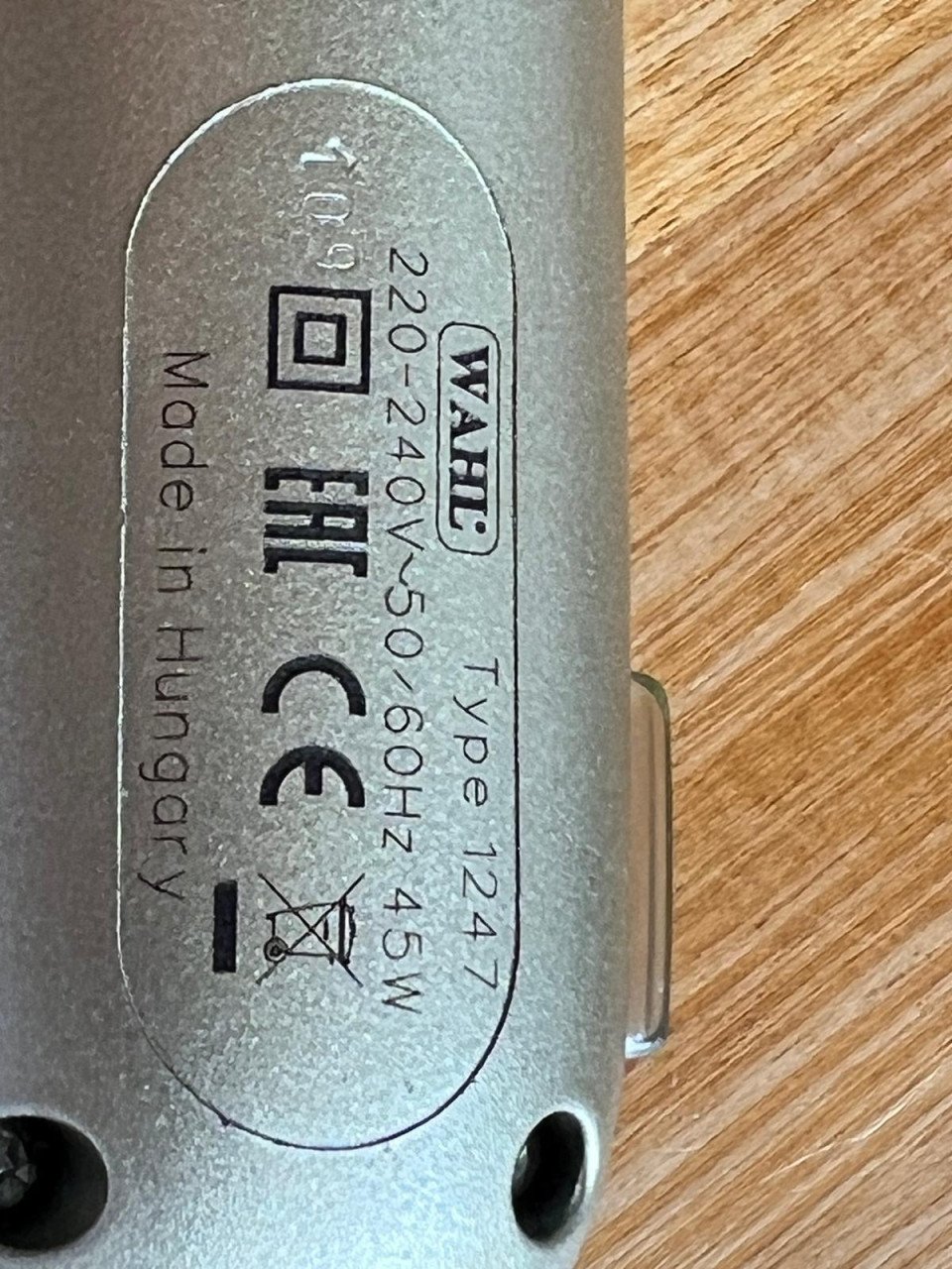 WAHL KM2 SPEED hondentondeuse ZGAN incl opzetstukken €150,-