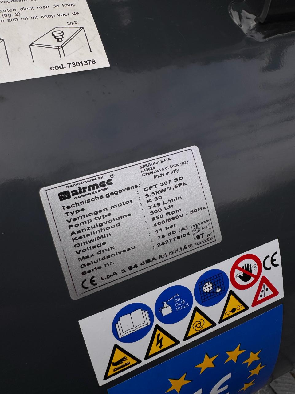 Compressor airmac incl softstart