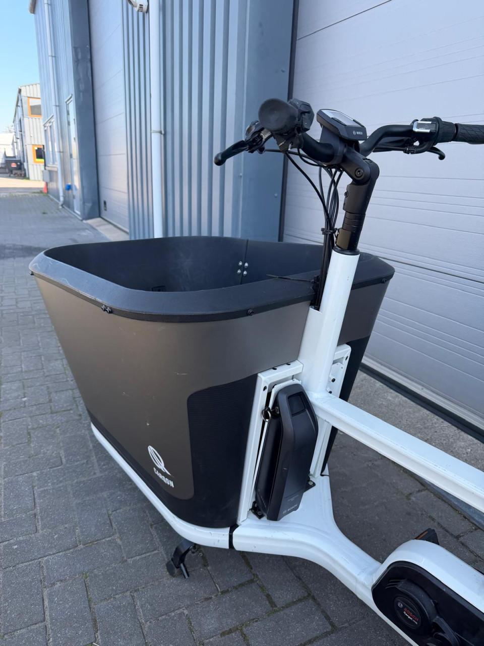 Carqon Classic elektrische bakfiets – slechts 101 km gereden