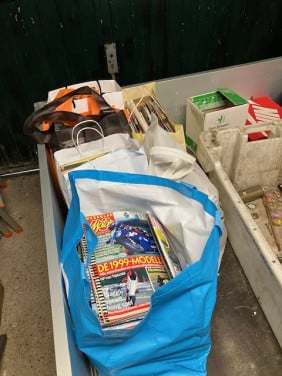 Partij motorbladen