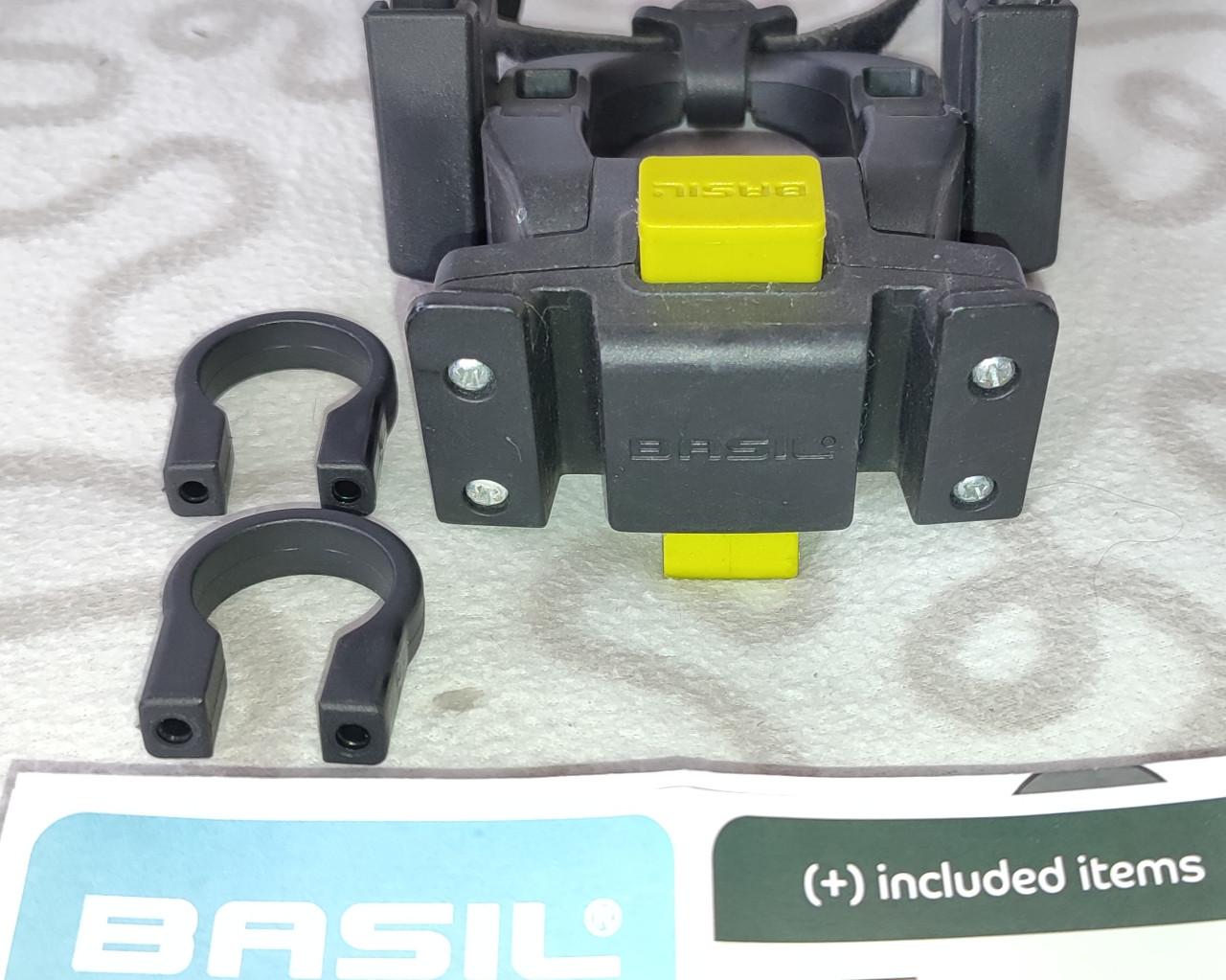 Basil KlickFix stuurhouder, zgan - €6