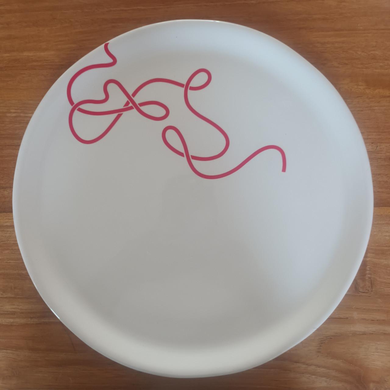 2 witte Pizzaborden van Oil & Vinegar