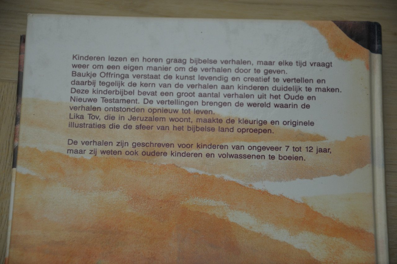 Baukje Offringa - Op weg verhalen uit Bijbel voor kinderen