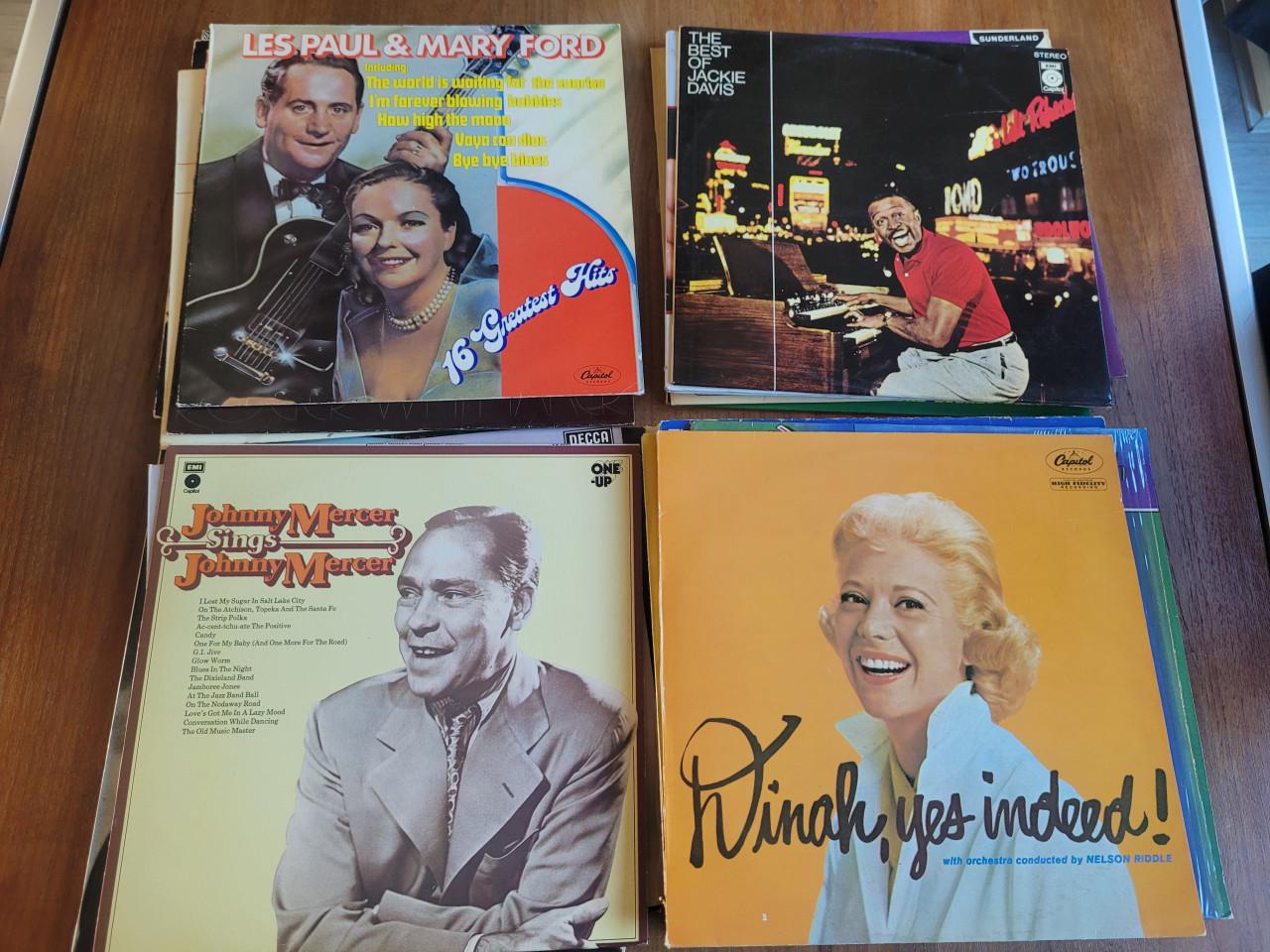 24 mooie LP's jaren '60 en '70.