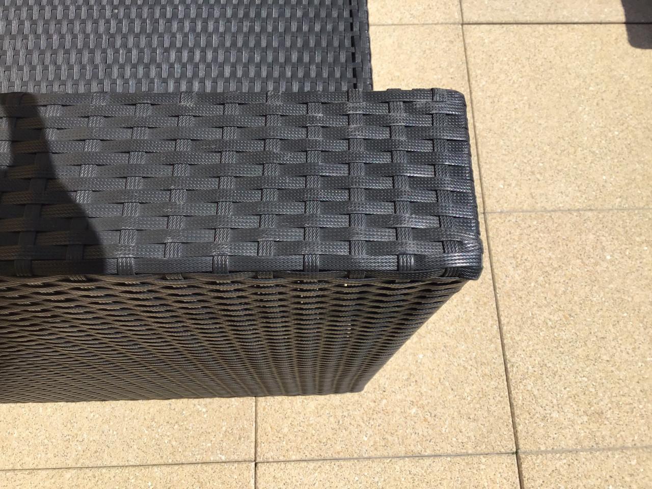 Lounge set 4 stoelen 2 hockers