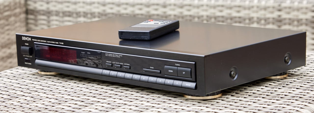 Denon TU-560 Tuner, zwart