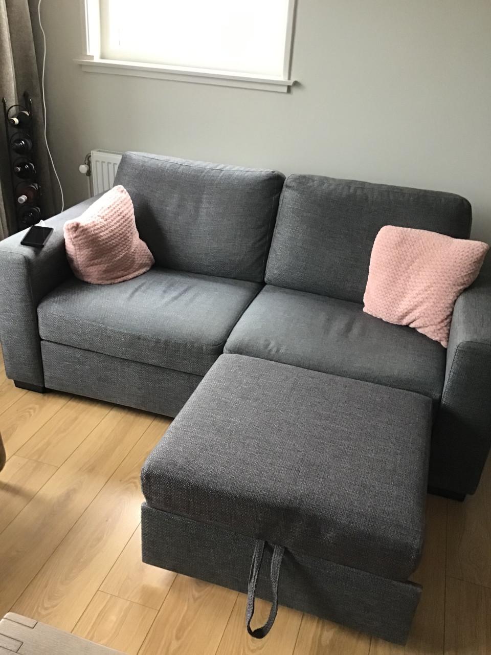 Leuke bank met relaxfuntie