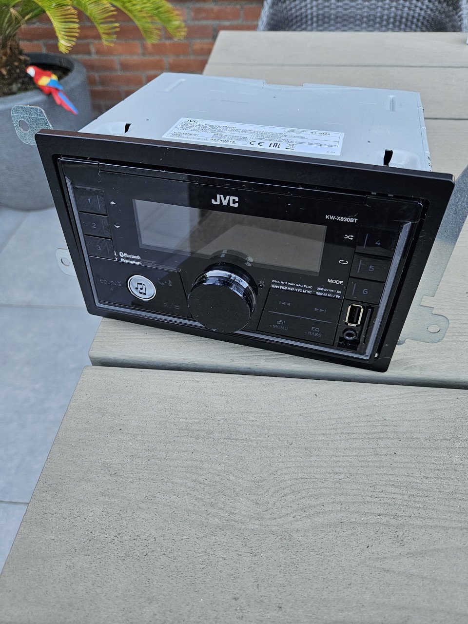 Zgan bluetooth JVC KW-X830BT autoradio usb media receiver....