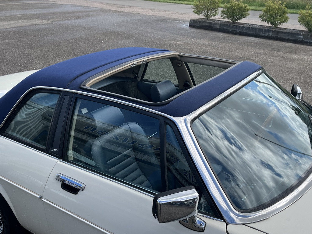 Jaguar Xj xjs-c 5.3 v12 targa met zeldzame hardtop