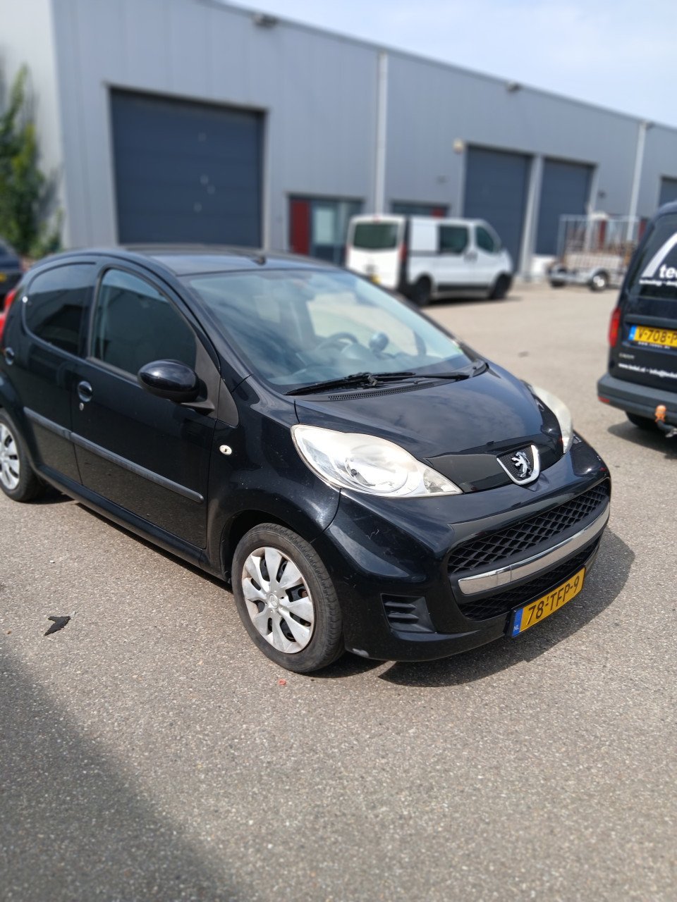 Peugeot 107 Black Silver-1.0 -2012-km.132456Nap-Airco-Audio systh.-4500,=