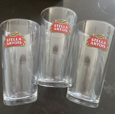 Nostalgische bierglazen