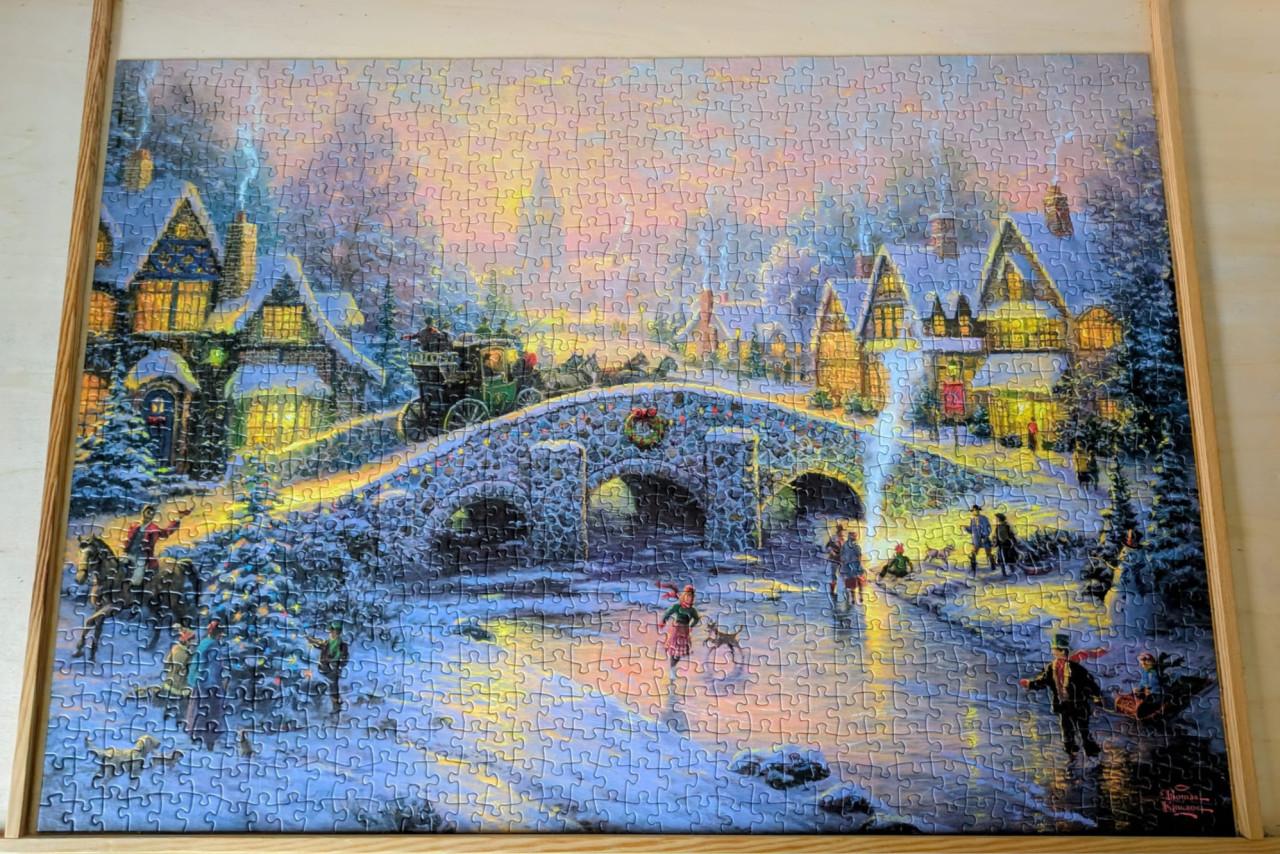 Puzzel van Thomas Kinkade