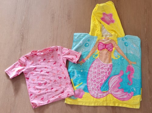 UV shirt + poncho 110-116