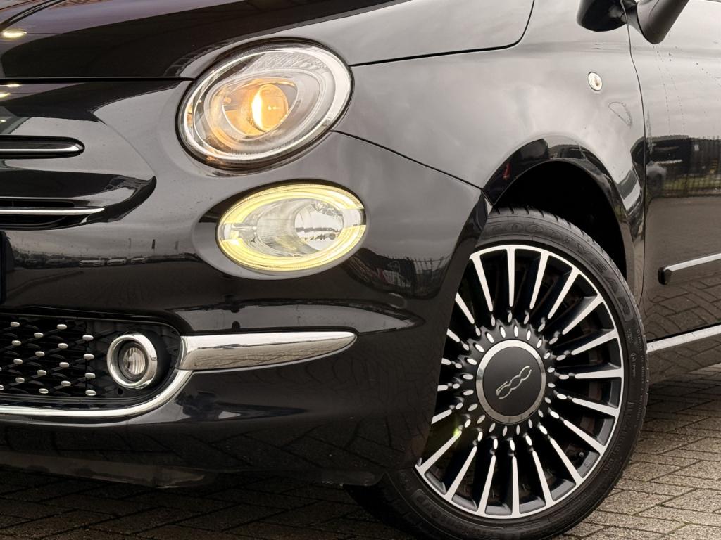 Fiat 500 cabrio lounge 1.2 | automaat | parkeersensoren | led | bluetooth |