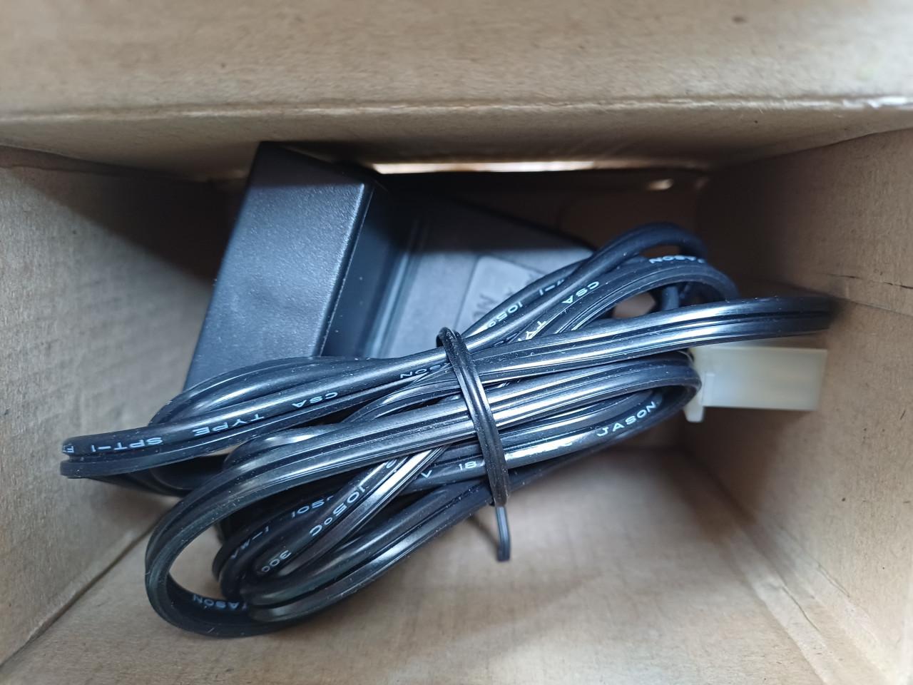 AC-DC Adaptor AD-1200300DV, oplader met 2-pins T-stekker